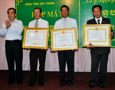 การพบปะในโอกาสฉลองเทศกาลปีใหม่ Chol Chnam Thmay